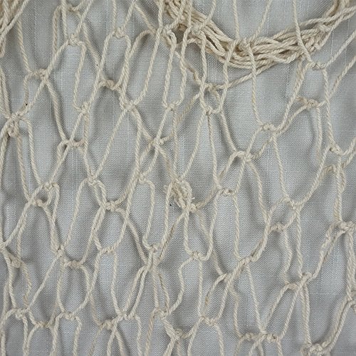 Bilipala Fishing Net Decor,Fishing Net, Wall Hangings Decor,Mediterranean Style Photographing Decoration, Creamy White - Image 5
