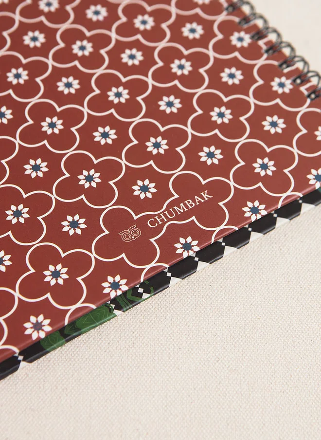 Chumbak  Chettinad Spiral Notebook  | Best Price UAE