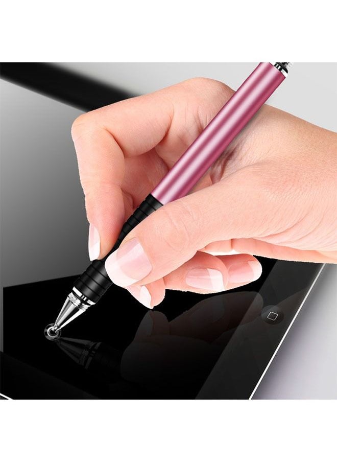 Universal Stylus Pens for Touch Screens, Sensitivity & Precision Stylus with Dual Touch Screen, Capacitive Stylus for iPad iPhone All Universal Touch Screen Devices (Pink)