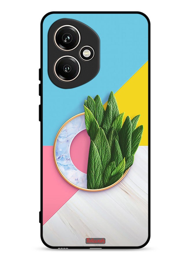 Tolwak Honor 400 Protective Case Cover Leaves Abstract Pattern - Image 1