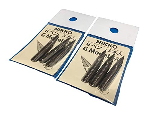 NIKKO 2 X Nikko Manga Pen Nib N-Gpen 3-Pics Set(Total of 6 Pics) - Image 2