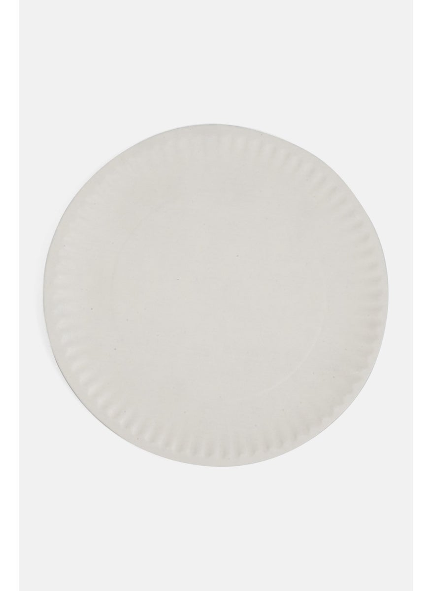ibili 5 Piece Round Paper Plates, White  - Image 4