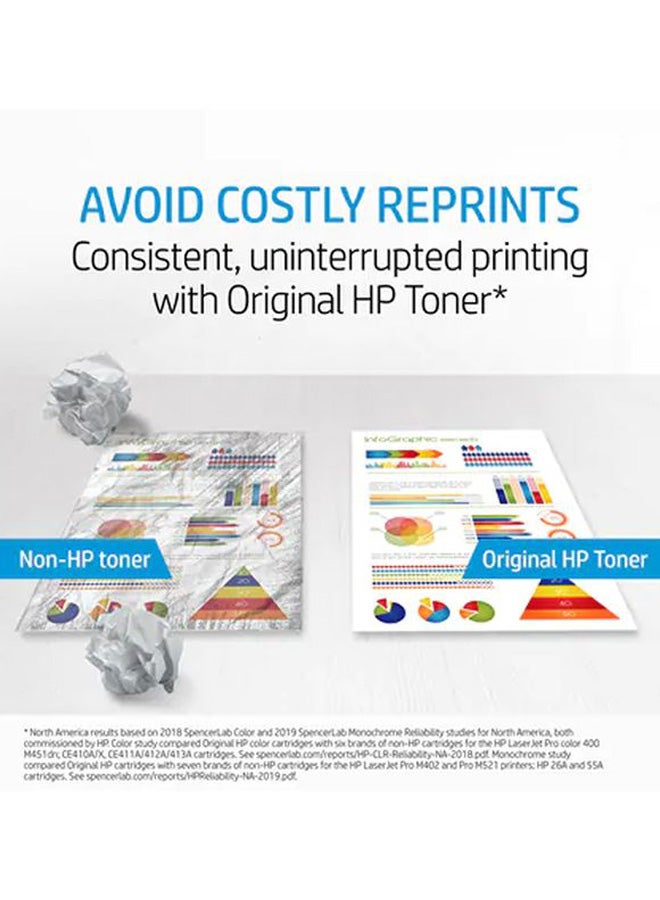HP 126A jet Ink Toner Cartridge Black - Image 5
