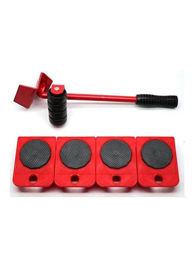 NIBEMINENT Furniture Transport Lifter tool Set Heavy Stuffs MovingWheel Red  - Image 2