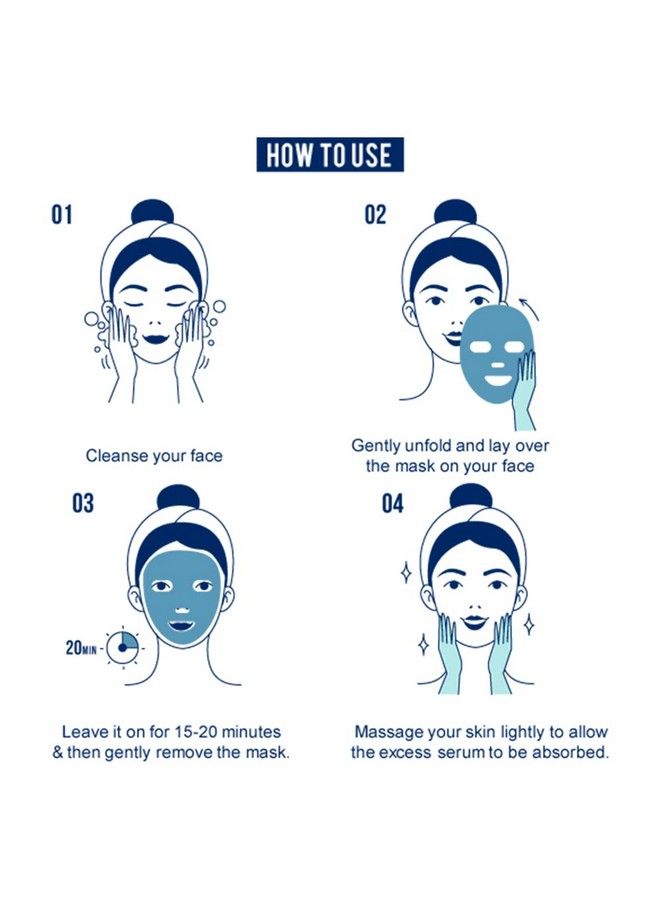 Jaquline USA Hyaluronic Acid Sheet Mask ; Bamboo;Enhances Glow ; Skin Firming ; Refreshing ; Hydrating & Glowing ; Lightweight ; Easy Application - Image 5