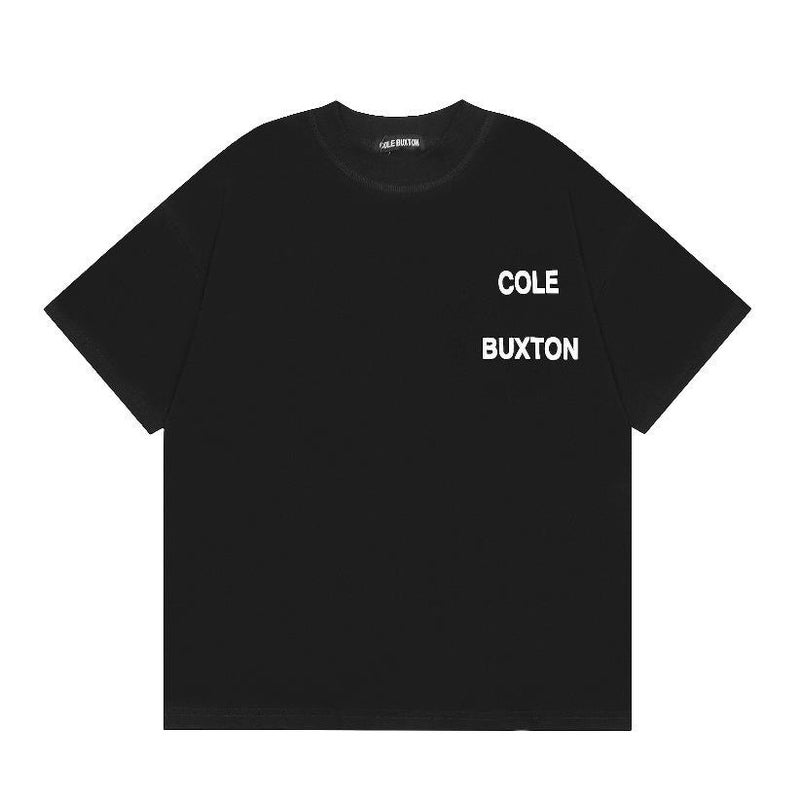 Niche Trendy Brand Cb Normcore London Limited Letter Slogan Male And Female Couple Campus Loose Summer Short-Sleeved T-Shirt - Image 1