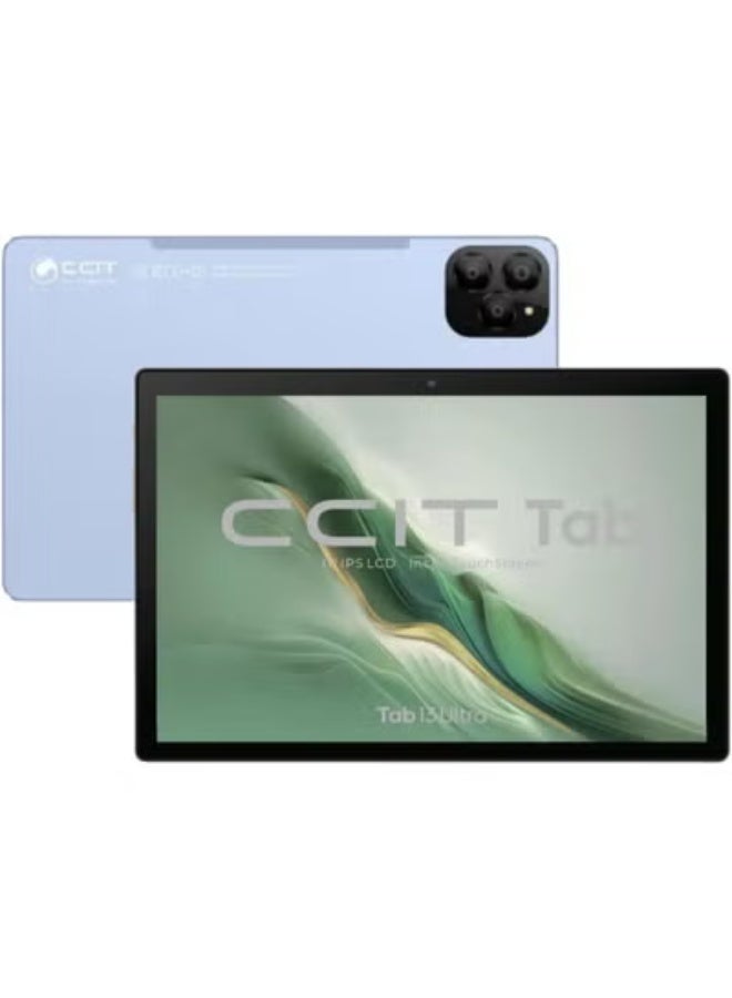 CCIT Tab 13Ultra Android 13 Tablet | 11" Full HD Display | 16-Core Processor | 5G Dual SIM | 8MP+24MP Cameras | 10000mAh Battery | 1TB TF Expandable Storage | Keyboard, Mouse, Stylus & Case Included – Blue - Image 1
