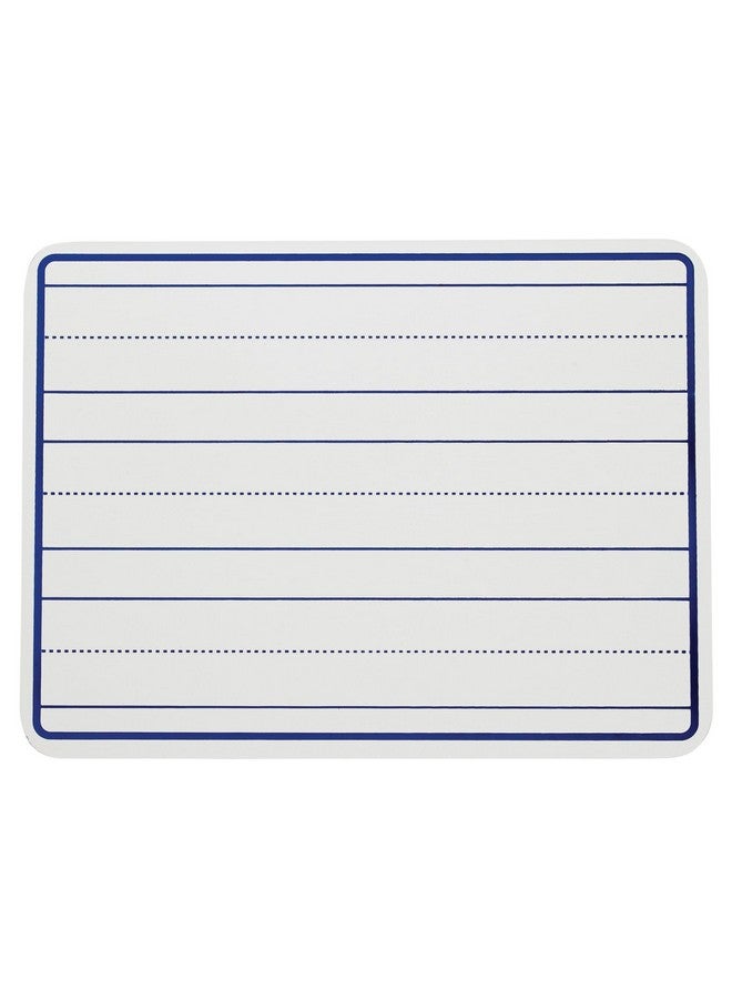 School Smart Lined Dry Erase Boards, 9 x 12 Inches, Pack of 10 - Image 1
