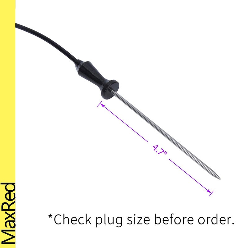 MaxRed 318601302 Meat Probe Thermometer Gauge Thermistor Replacement for Electrolux, Frigidaire, Kenmore, Sears, Samsung Range Stove, Oven, Grill, Baker, Microwave Combo - Image 2