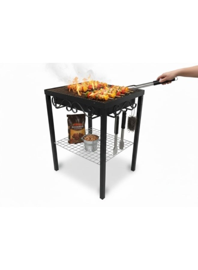 فوتا جريلز شوايه فحم للحدائق للخدمه شاقه - قابله للاطاله - Image 1