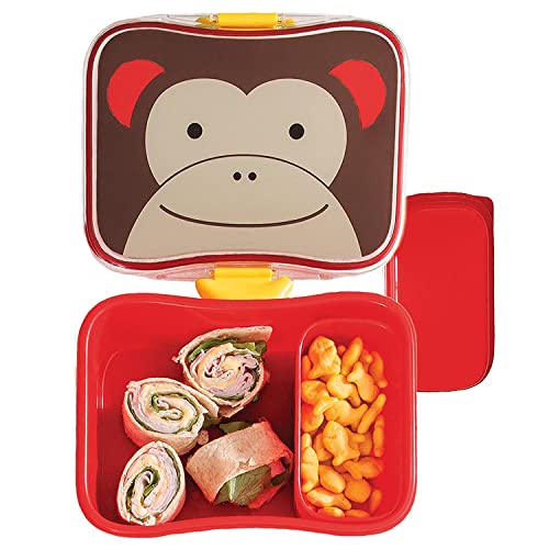 Skip Hop Zoo Lunch Kit Monkey (3 Years to 6 Years), Red, (SH9J648110) - Image 4
