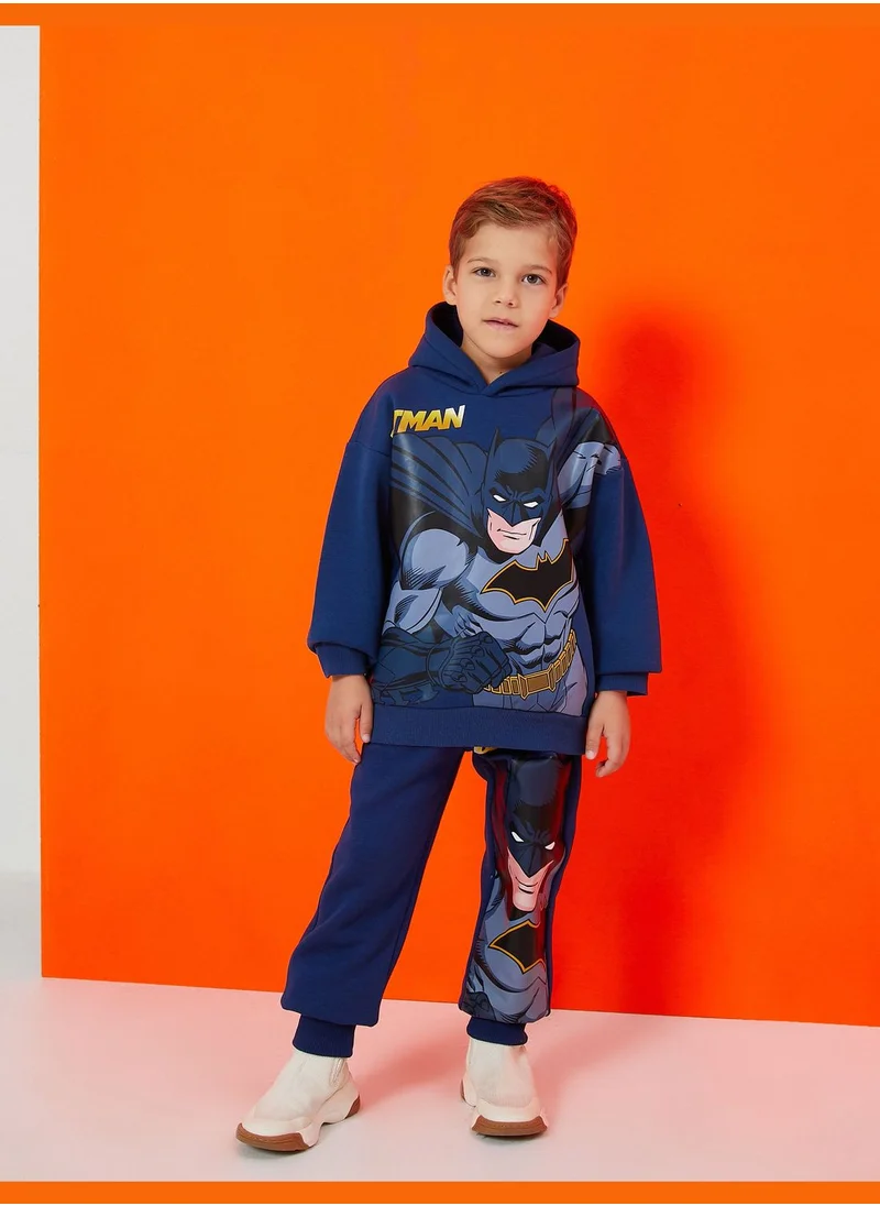 كوتون Batman Printed Licensed Hoodie