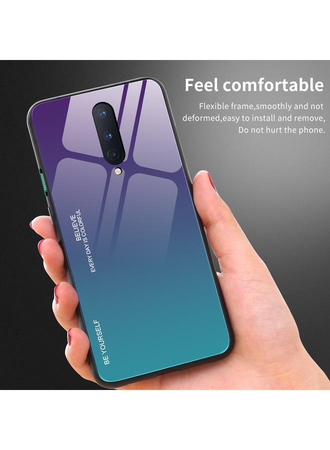 اس-توب جراب لهاتف OnePlus 8 من الزجاج بلون متدرج - Image 5