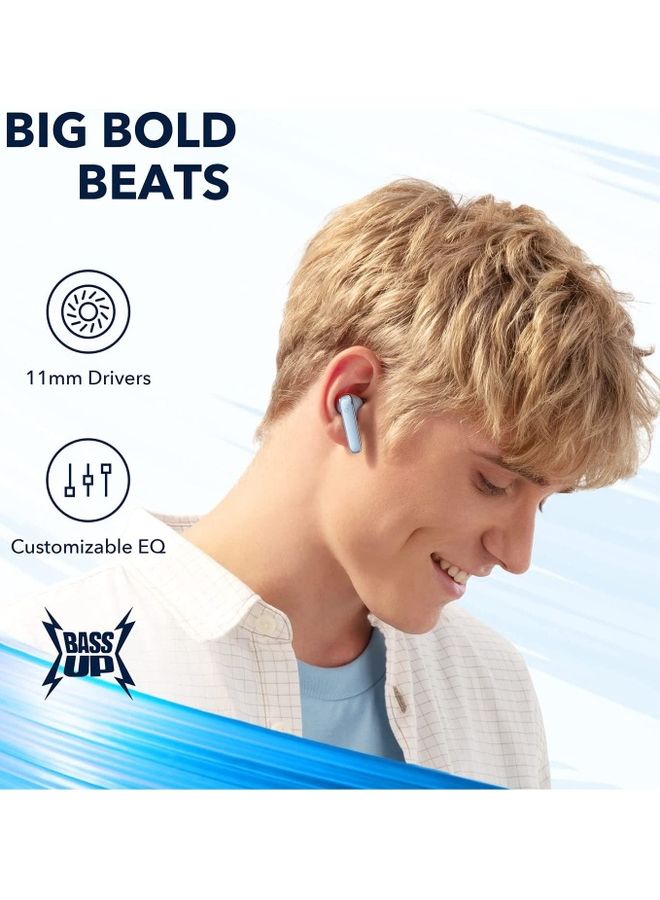 Soundcore Life P3 Noise Cancelling Earbuds Sky Blue - Image 2