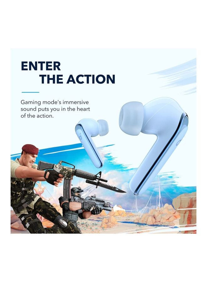 Soundcore Life P3 Noise Cancelling Earbuds Sky Blue - Image 5