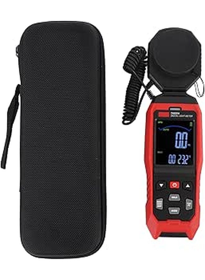 Digital Lux Meter 200000 Lux Detachable Probe 360 Degree Rotatable Sound Light Alarm - Image 1
