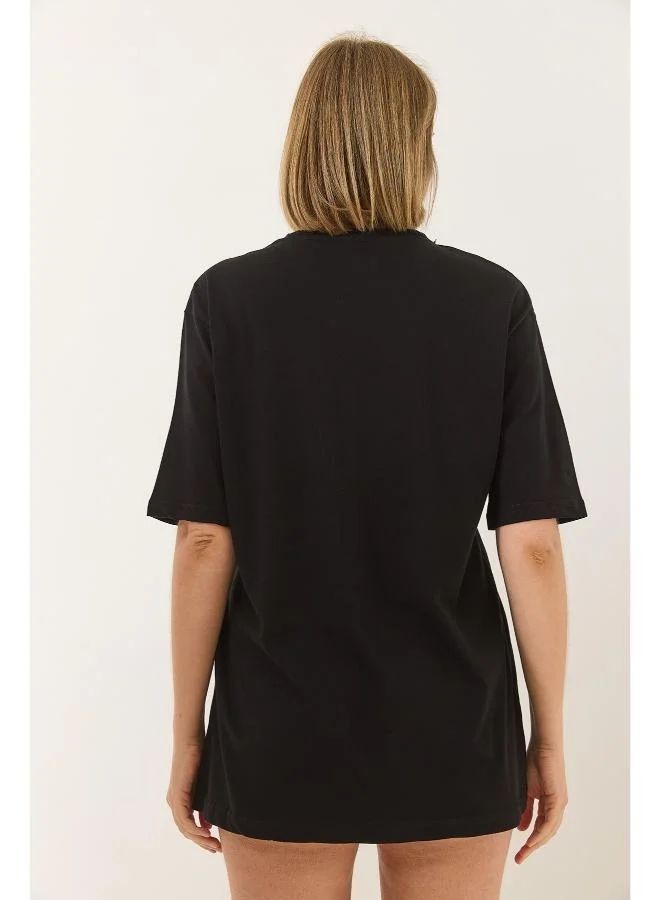 Ginger Crew Neck Evil Eye T-shirt