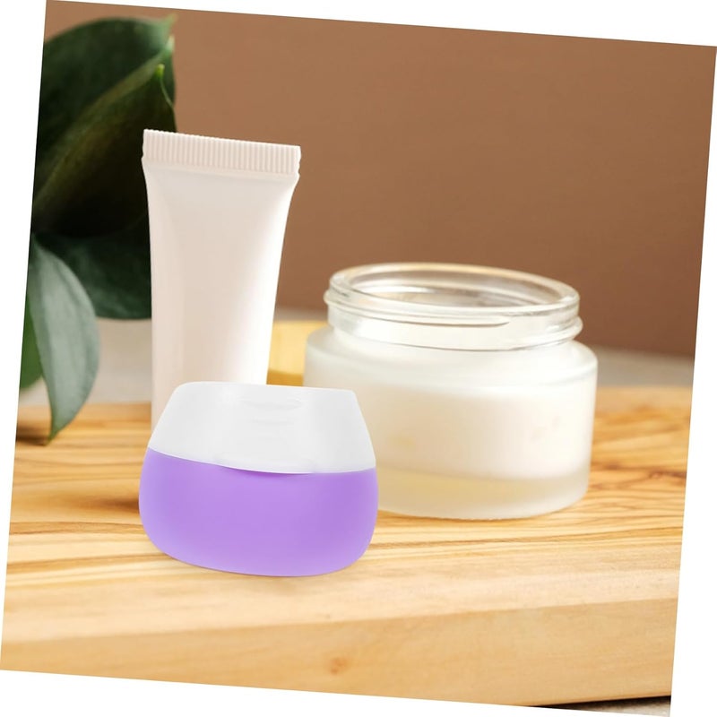 2pcs Refillable Silicone Travel Jars Empty Cream Containers for Ointments and Cosmetics - Image 5