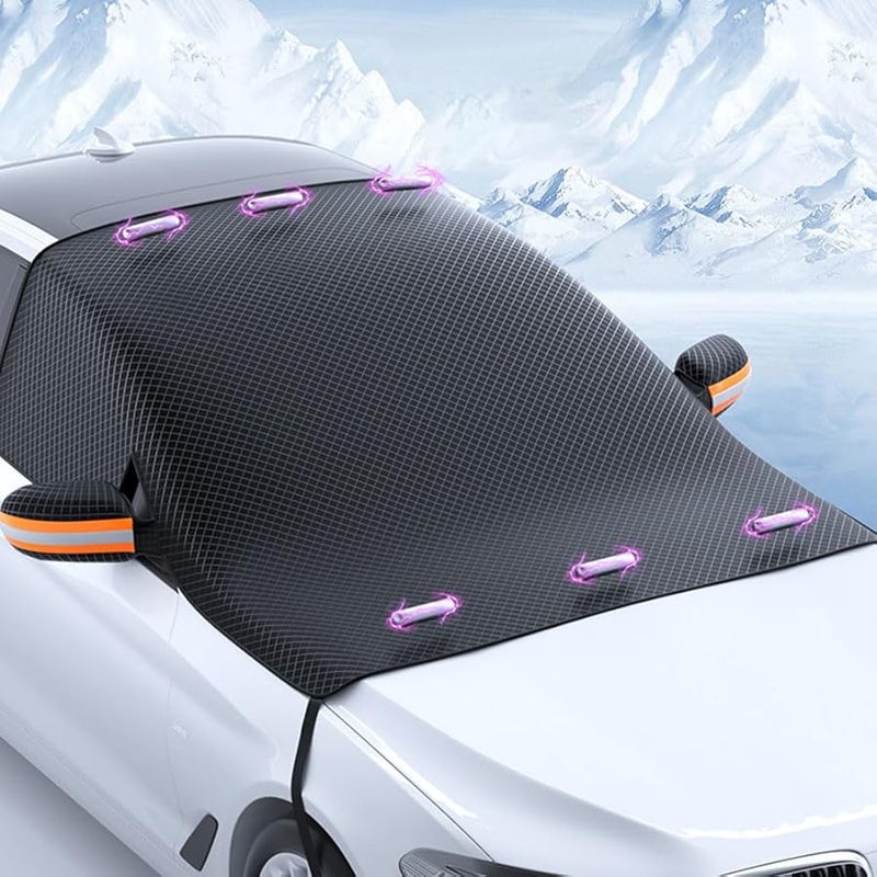 Magnetic Windshield Cover For Ice Snow Mercedes Benz EQS 2023 2025 V297 Car Frost Protector - Image 1