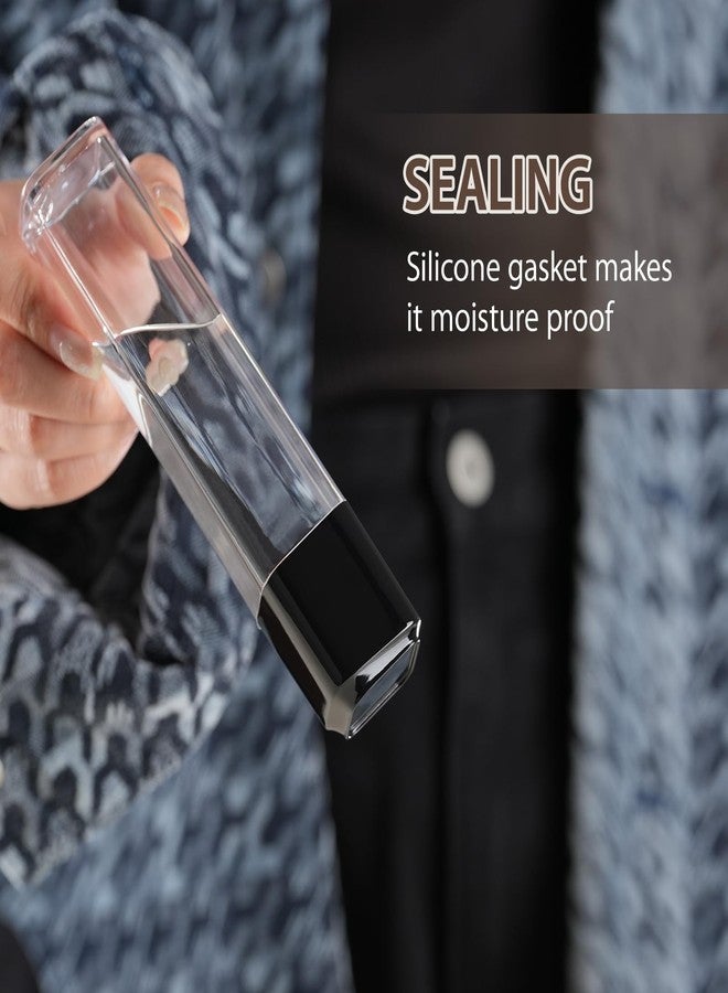 Lulupack Coffee Bean Storage Dosing Tube: Single Espresso Dosing Containers - Small Airtight Canister Holder with Display Stand - Large - Image 3