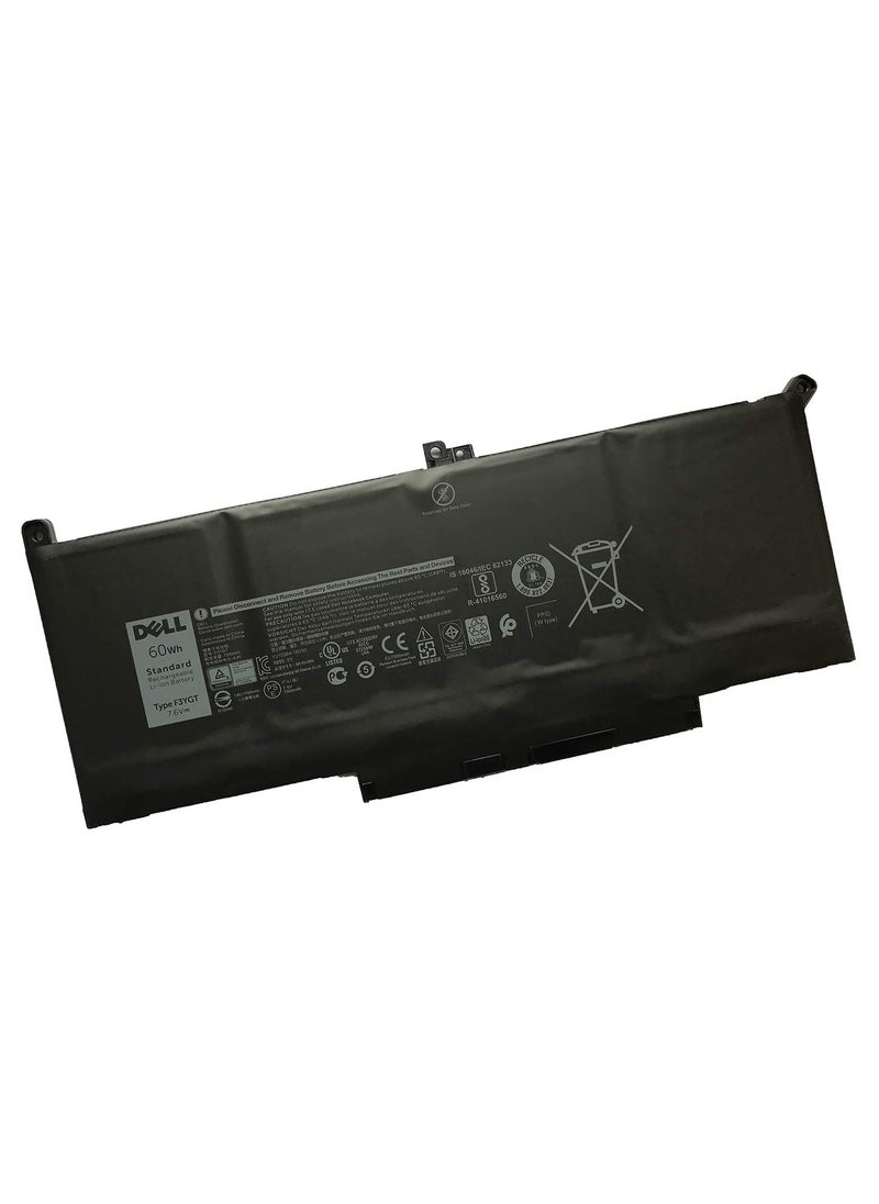 Generic - F3YGT Laptop Battery for Dell Latitude 12 7000 7280 7290 13 7000 7380 7390 P29S002 14 7000 7480 7490 P73G002 Series DM3WC 0DM3WC 2X39G Notebook Battery 7.6V 60Wh 4cells - Image 1