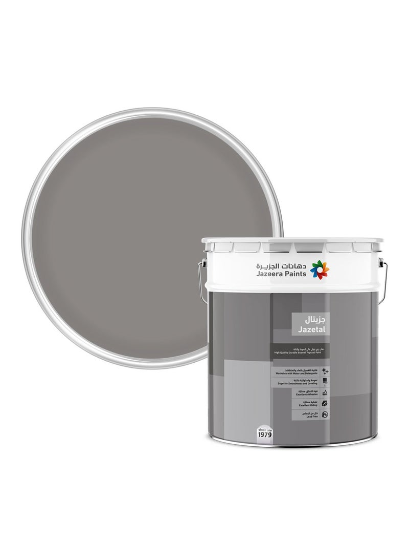 Jazeera Paints Jazetal Interior Walls Paints Semi Gloss (Color:Wood Ash) 3L - Image 1