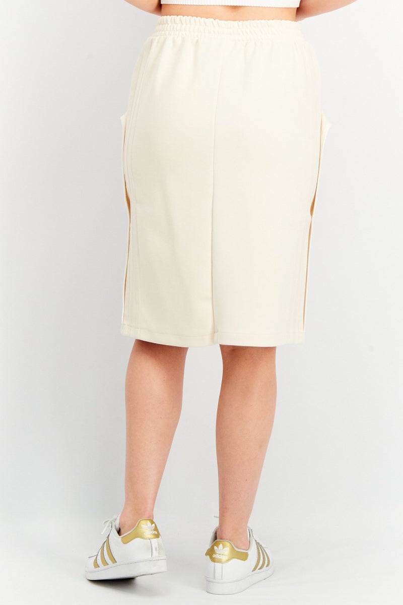 adidas Originals Women Sportswear Fit Embroidered Outdoor Skirt, Off White  - Image 2