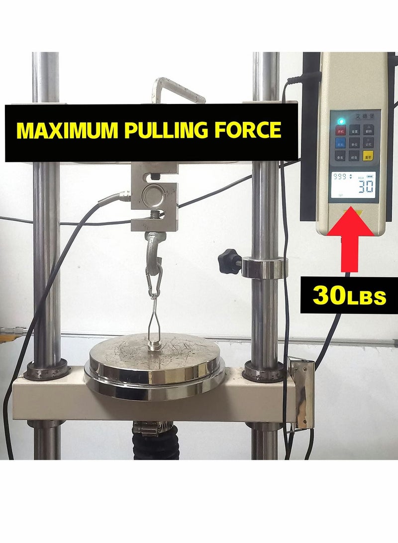 واي آند دي Magnetic Hook, Strong Neodymium Magnet Swivel Swing Refrigerator Hooks, Perfect for and Other Surfaces（6pack, 30LB ） - Image 5