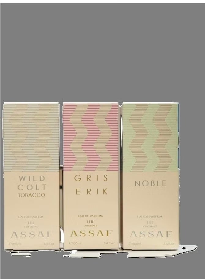 ASAAF WILD COLT AND GRIS ERIK AND NOBLE EDP 100ML