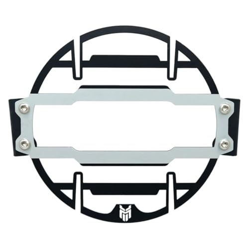 Milachin Premium Matte Black Headlight Grill Compatible with RE Super Meteor 650 - Image 2