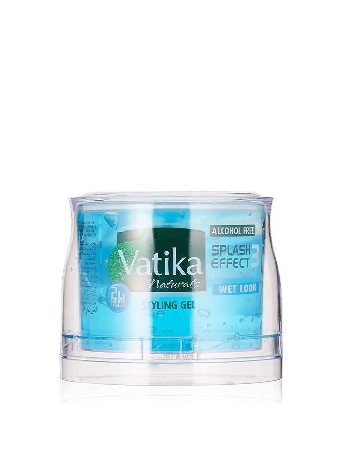 Vatika Naturals - Vatika Naturals Advans Wet Look Styling Hair Gel with H20 Effect | Strong Hold & High Shine | Easy to Style - 250 ml (Pack of 2) - Image 1