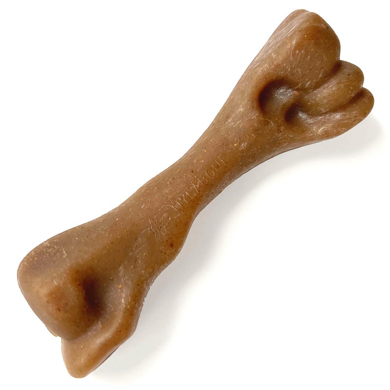 Nylabone Femur Bone Strong Chew Toy for Dogs Made with Real Bison & Venison, Durable Dog Chew Bones for Aggressive Chewers, Long-Lasting Flavor Keeps Dogs Busy, Small Dog Toys - Up to 25 lbs, 1 Count - Image 1
