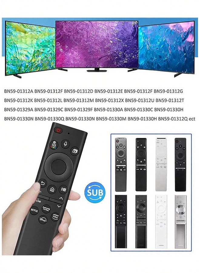 New Replacement Remote Control – Universal Remote Compatible with  Replacement - Designed for Frame, Serif, Crystal, Solar, UHD, Neo QLED, OLED, 4K, 8K Models - Image 3