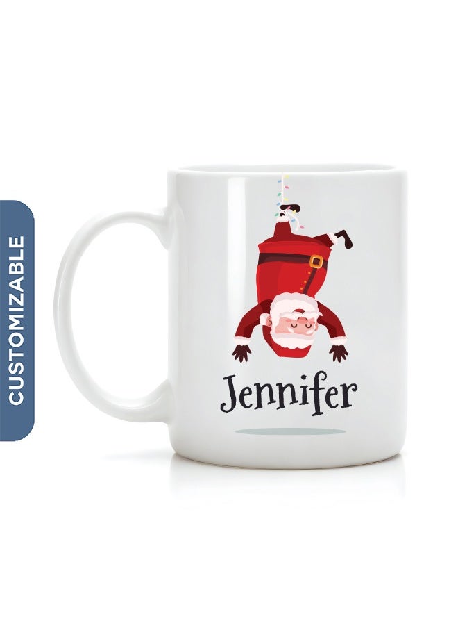 Share the Love Personalised Christmas Coffee Mug - Holiday Cheer in Every Sip  - Image 2