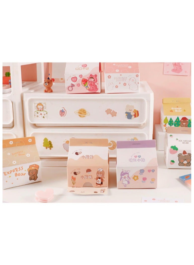 Generic KAWAII STATIONERY MEMO PAD | BEAR MEMO | KAWAII | CARTON NOTES | 200 SHEETS | BEIGE  - Image 5