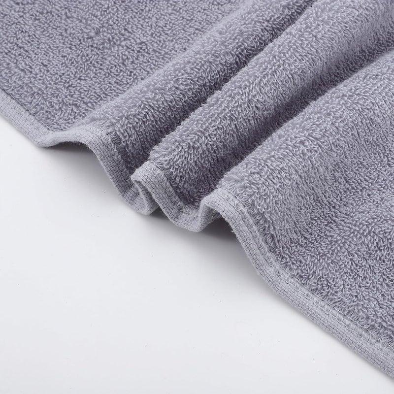 [Premium quality] Cotton Bath Sheet Towel Oversized Absorbent Body Wrapping Bathroom Towel Silver Gray 70x140cm Thick Soft for Home Hotel Spa Use Renewed new edition Great bargain Durability boost selected material Tiered purchase options Anti slip Nationwide delivery Bug proof seal Budget friendly sizing alternatives Withstand KSA hot weather Pop-area nearby warehouse Ready-to-ship local stock Cleaner resistant Simple multi-feature universal build Gulf standard sizing alternatives Rare find Multiple sizes Easy clean surface Gulf popular simple design Modern versatile shape Light precision processed material Daily hot sale Fit multiple scenarios Budget friendly premium quality Stock running out quickly - Image 5