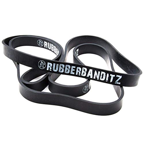 Rubberbanditz Combo Pull Up Assist Bands | Heavy Duty Resistance Exercise Bands for Powerlifting, Mobility, and Stretching | Resistance Bands for Working Out | Combo Pack of 2 - Image 3