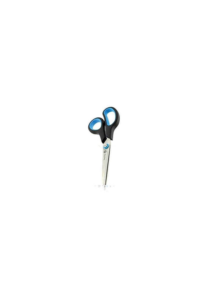 Westcott 8 Inch Easy Grip Left Handed Soft Grip Scissors - Black/Blue - Image 2
