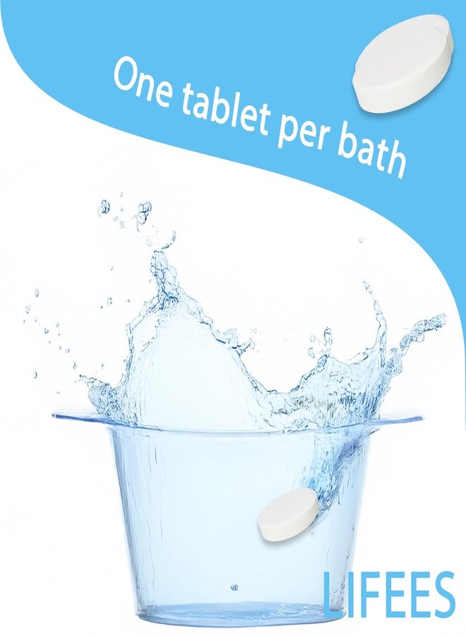 LIFEES Vitamin C Bath Soak Tablets, Vitamin C for Bath, VC Dechlorination Bath Tablets Help to Sensitive Skin, Dry & Itchy Skin, Rough & Dry Hair, 1000mg,100 tabets - Image 4