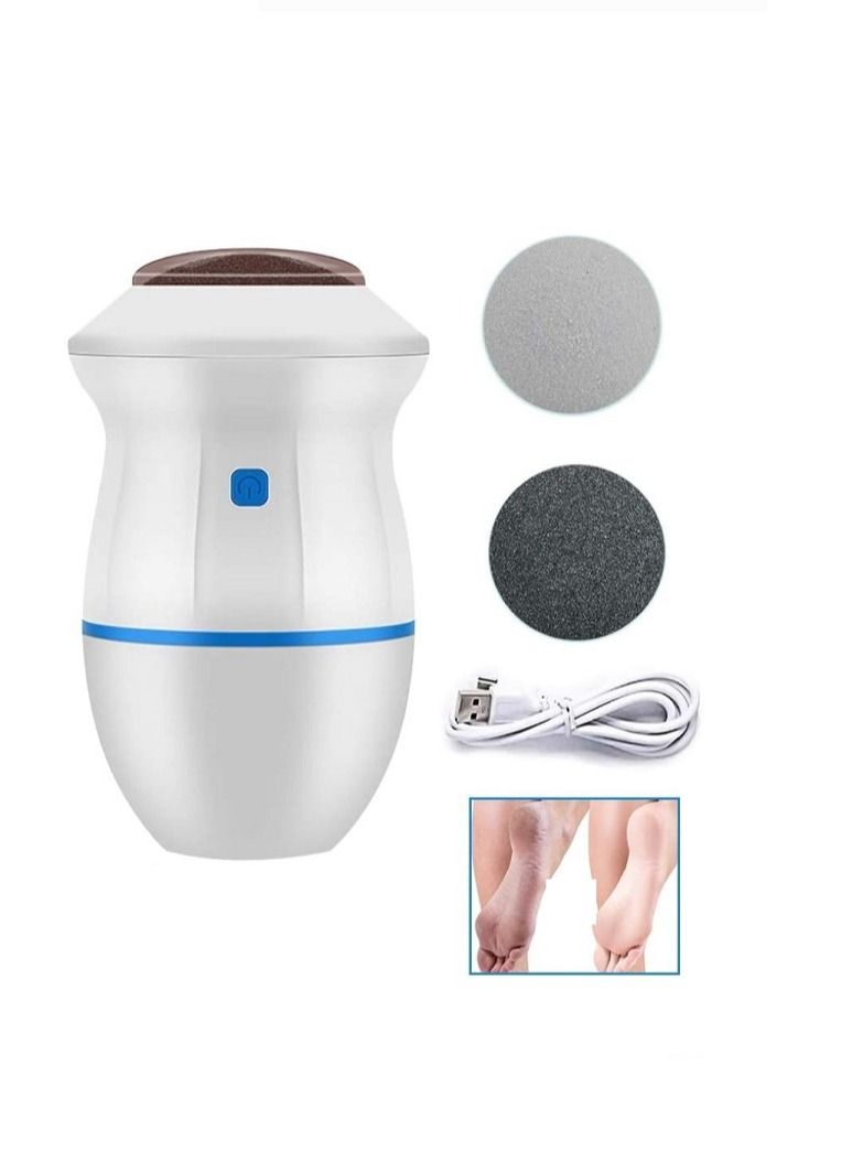 أمم الكهربائية القدم الكالس مزيل الإلكترونية فراغ إمتزاز ملف القدم المحمولة القابلة لإعادة الشحن القدم طاحونة المهنية أدوات باديكير القدم الرعاية الجلد الميت من الصعب تشقق كعب القدم - Image 2