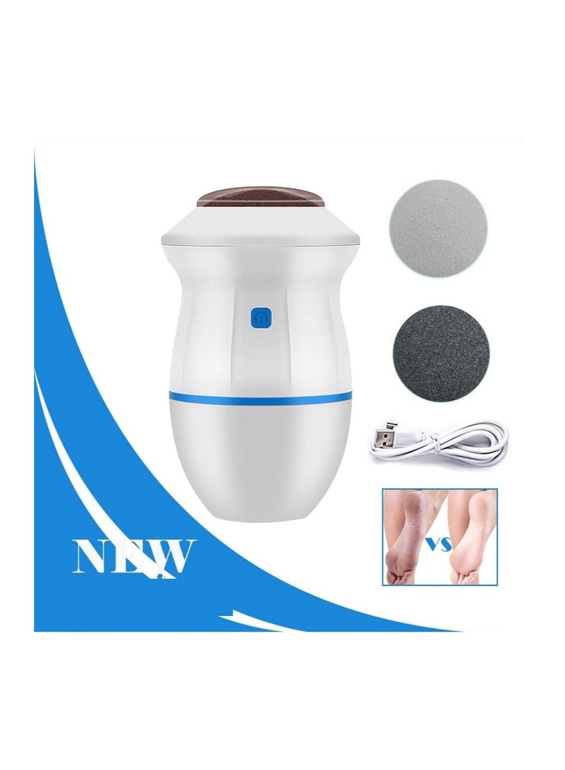 أمم الكهربائية القدم الكالس مزيل الإلكترونية فراغ إمتزاز ملف القدم المحمولة القابلة لإعادة الشحن القدم طاحونة المهنية أدوات باديكير القدم الرعاية الجلد الميت من الصعب تشقق كعب القدم - Image 3