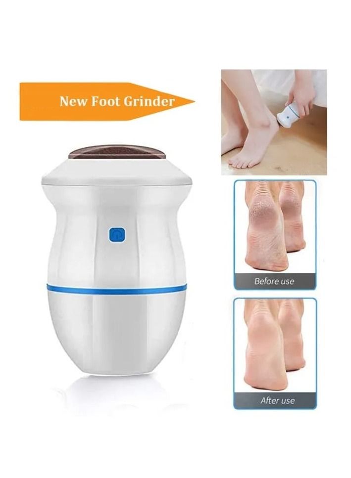 أمم الكهربائية القدم الكالس مزيل الإلكترونية فراغ إمتزاز ملف القدم المحمولة القابلة لإعادة الشحن القدم طاحونة المهنية أدوات باديكير القدم الرعاية الجلد الميت من الصعب تشقق كعب القدم - Image 4