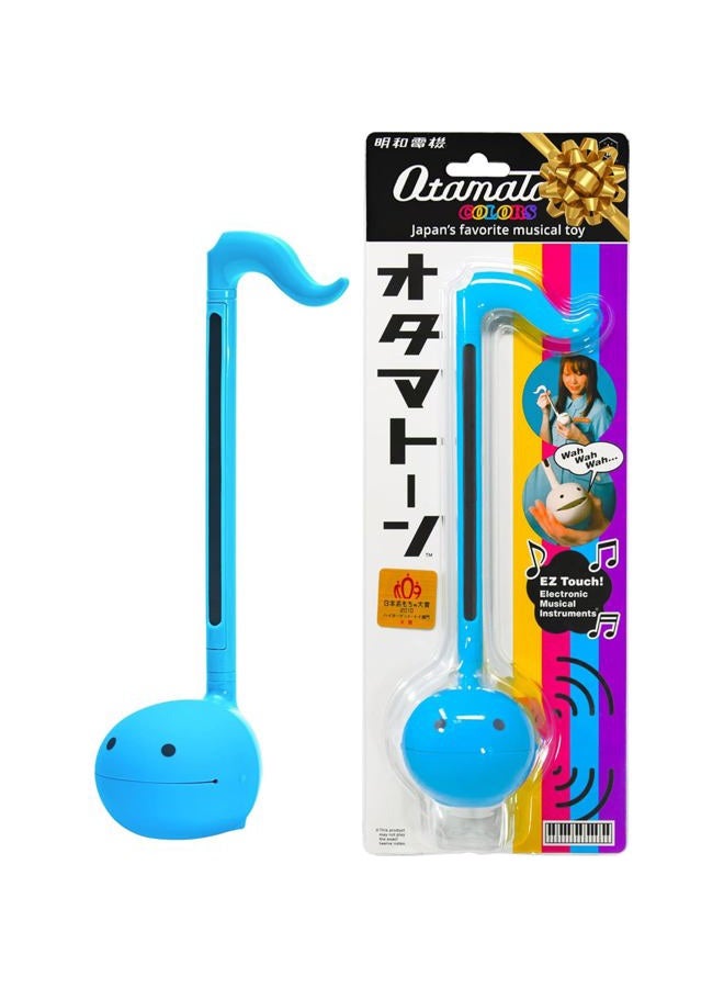 Otamatone Japanese Electronic Musical Instrument Portable Music Synthesizer from Japan by Maywa Denki Studio, Award Winning, Educational Fun Gift for Children, Teens & Adults - Blue - Image 1
