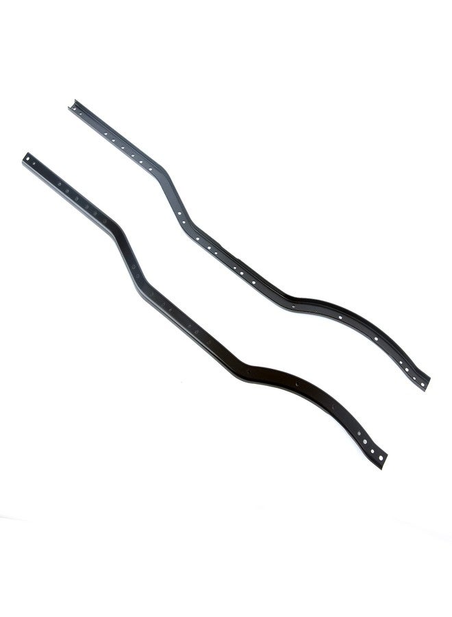 LCX Racing 1/10th RC Crawler Car Stainless Steel Chassis Frame Rail Chassis Rail Set for Axial SCX10 II, Upgrades Parts Accessories - Image 1