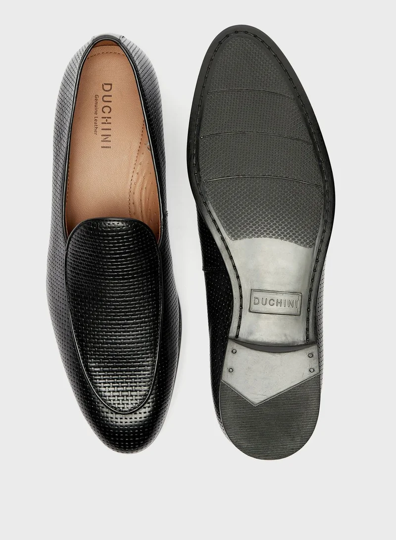 DUCHINI Casual Slip Ons Moccasins