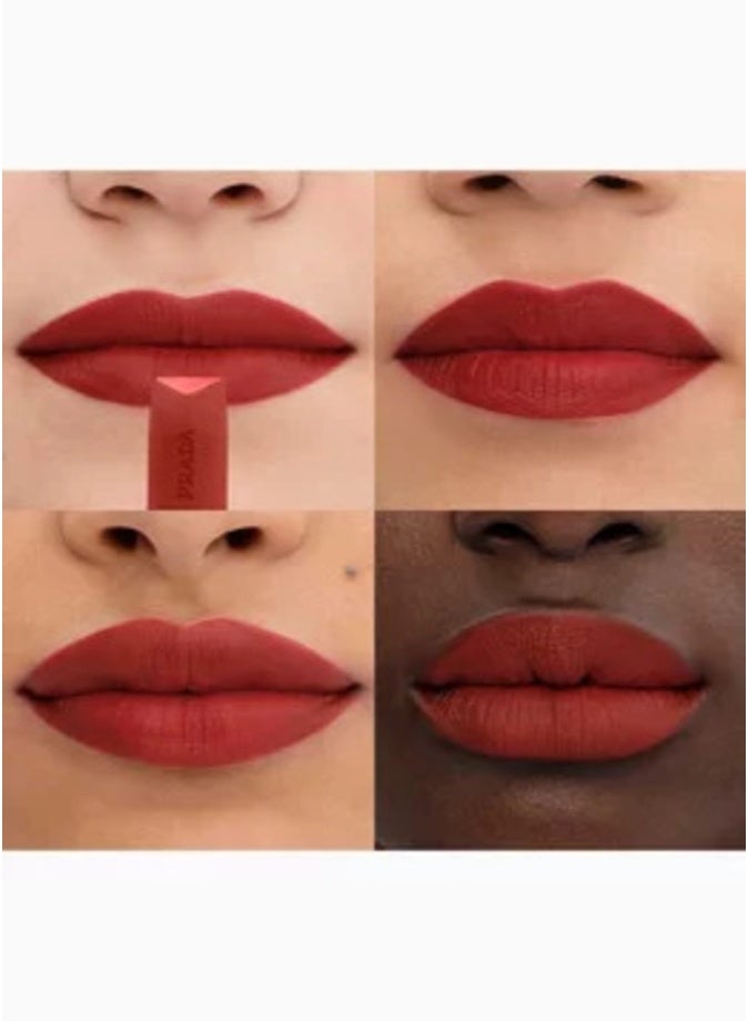 Prada Monochrome Hyper Matte Refillable Lipstick 3.9g  R29 | Long-Wear Velvet Matte Lipstick - Image 4