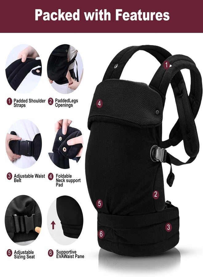 QETRABONE Baby Sling Carrier, Adjustable Baby Holder Carrier, Baby Half Wrapped Sling Hip Carrier, One Shoulder Labor-Saving, Natural Cotton with Breathable Mesh Fabric for Newborn to Toddler Up to 45lbs (Grey) - Image 3