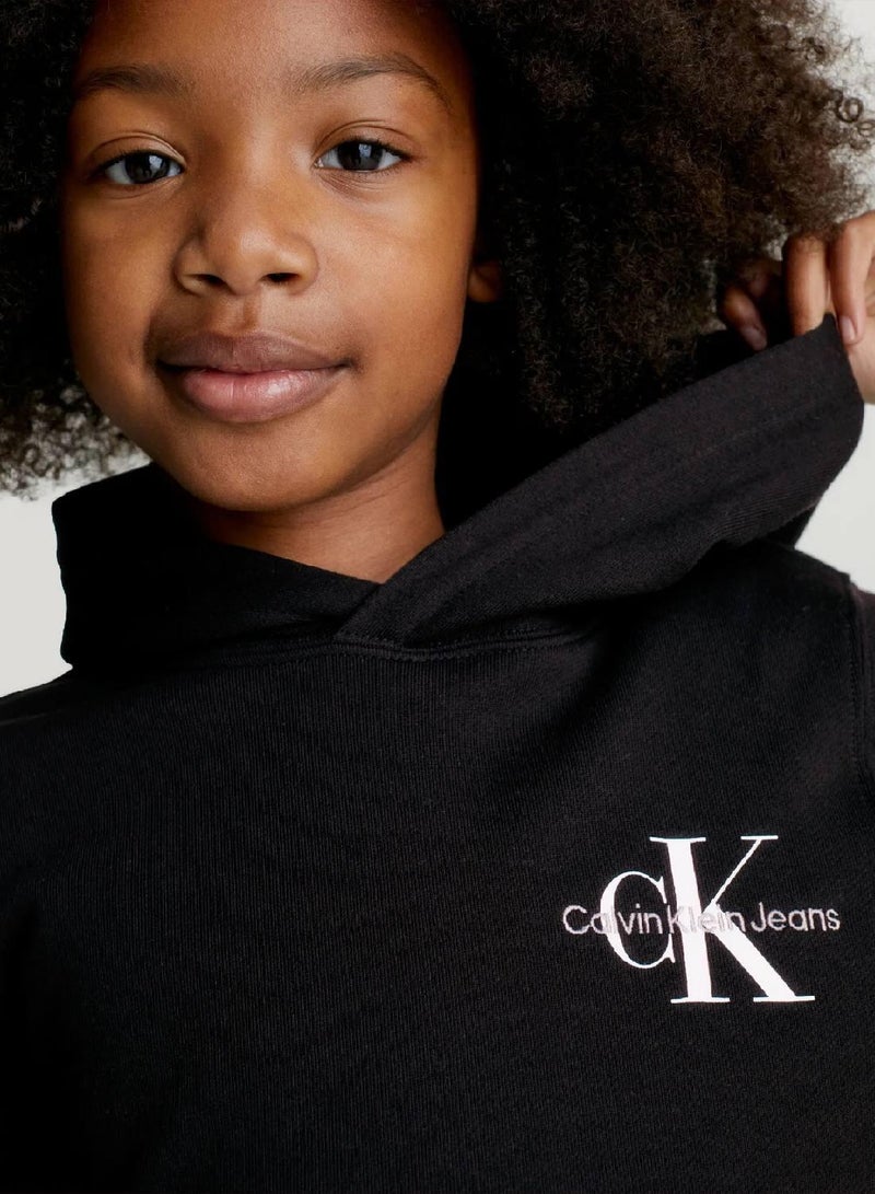 كالفن كلاين جينز هودي من القطن للجنسين - Image 5