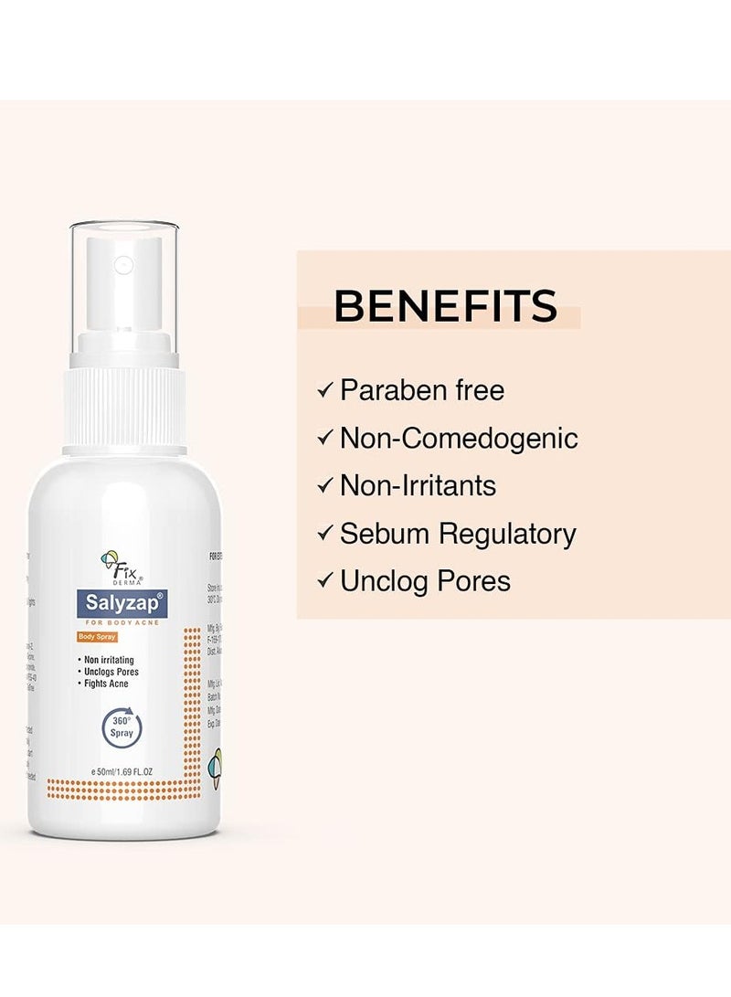 فيكسديرما ساليزاب بخاخ الجسم 1.7 أونصة سائلة - Image 5