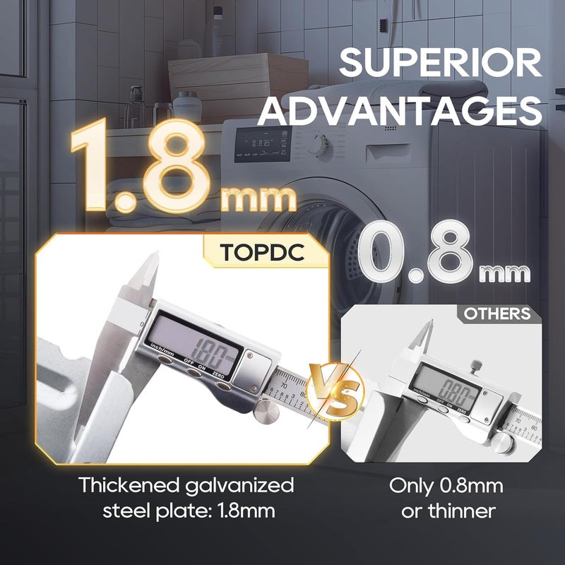 TOPDC 【2025 Upgraded】 279838 Dryer Heating Element with Thermostat & Thermal Fuse Kit for Whirlpool Kenmore Maytag Amana Roper Admiral 70/80 Series 110 Model - Image 2